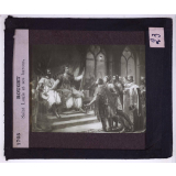 Moyen âge. Rouget. Saint Louis et ses barons.