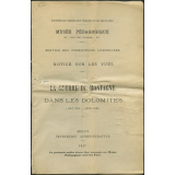 La Guerre de montagne dans les Dolomites (août 1915 - avril 1916). Notices sur les vues.