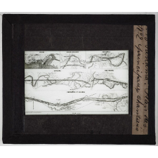 Canal de Panama. Plan des principaux chantiers.