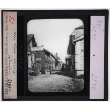 Finlande. Borga, une rue.