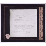 Une Visite aux Archives nationales. Lettre du général Roche.