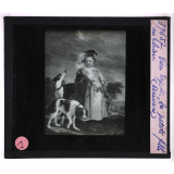 Van Dyck. La petite fille au chien (Anvers).