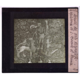 Une Visite au musée des Arts décoratifs. Tapisserie 16e siècle, Hercule et Némée.