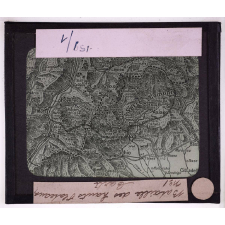 La Bataille des hauts plateaux de l'Adige à la Brenta (mai - juillet 1916). Carte.