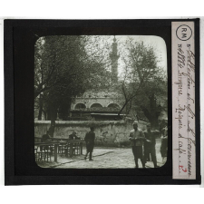 Asie mineure. Smyrne : Mosquée et café.