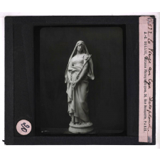 La Sculpture française au XIXe siècle. La Vierge au lys. Deleplanche.