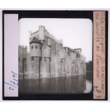La Belgique II. Gand, Bruges, la Meuse. Le Château des comtes de Flandre.