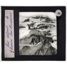 Les Alpes. Glacier des Bossons.