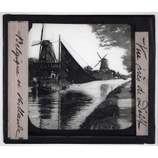 Belgique, Hollande. Vue près de Delft.