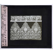 La Dentelle. Venise plat, travail à l'aiguille, 16-17e siècle.