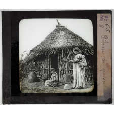 Abyssinie. Pileuse de poivre.