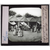 Séville. Marchandes de beignets à la foire.