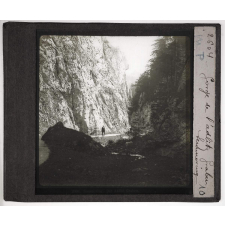 Ancienne Autriche. Gorge de l'Adlitz Graben. Semmering.