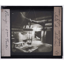 Norvège, vieux foyers. Salle des Setesdal.