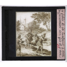 Fables de La Fontaine. 3e partie. Le meunier, son fils et l'âne.