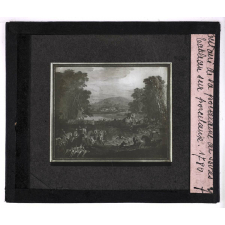 La Manufacture de porcelaine de Sèvres. Tableau sur porcelaine 1780.