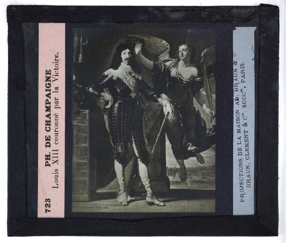 La Peinture française au XVIIe siècle. Ph. de Champaigne. Louis XIII couronné par la Victoire.