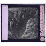 Verdun en février-mars 1916 (en arrière de la bataille). Côte du Talon, conquise en Août 1917.