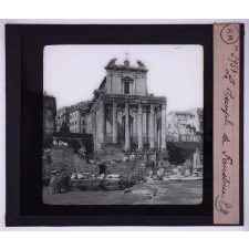 Les Empereurs romains. Le Temple de Faustine.