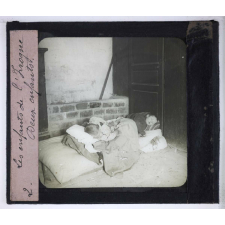 Les Enfants de l'ivrogne. Deux enfants.