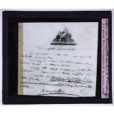 Le Consulat. Lettre de Bonaparte au Comte de Provence.