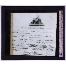 Le Consulat. Lettre de Bonaparte au Comte de Provence.