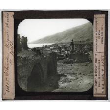 Palestine, Judée. Tibériade. Mosquée et mer de Galilée.