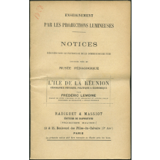 L'Ile de la Réunion : géographie physique, politique et économique. Notices sur les vues.