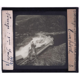 Norvège, chutes d'eau, industries. Tunhövd.