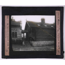 Habitation, maisons, hors série. Exposition de 1889. Histoire de l'habitation. Maison scandinave XIVe siècle.