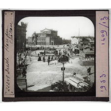 Saxe Thuringe. Dresde, Place du Château.