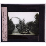 Prévoyance et mutualité. Association du Familistère de Guise. Vue des jardins.