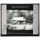 Cambodge exploration Fournereau. Campement de Pimean-Acas.