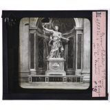 Rome. Palatin : St Pierre; les 4 statues du chœur, St Longin par le Bernini.