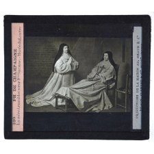 La Peinture française au XVIIe siècle. Ph. de Champaigne. La Mère Arnauld et sœur Ste-Suzanne. Musée du Louvre.