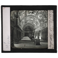 Barcelone, Saragosse, Tolède, l'Escurial. L'Escurial : Bibliothèque.