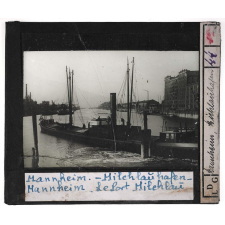 Bade. Mannheim, Milchlauhafen. Mannheim, Le Port Milchlau.