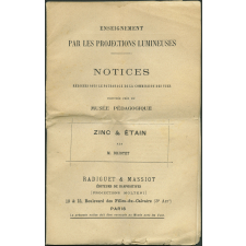 Zinc et étain. Notices sur les vues.