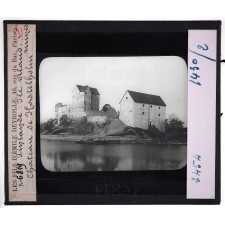 Finlande. Ile Aland, ruines. Château de Hastelholm.