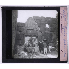 L'Art antique - Grèce. Mycènes, porte des lions.