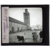 Algérie, Tunisie, Maroc. Une mosquée. Marrakech.