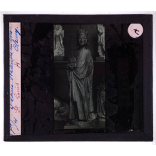Saint Louis. Statuette en bois. Cluny.