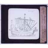 La Marine depuis les origines jusqu'au XVIIe siècle. Marine antique. Peinture pompeïenne.
