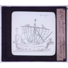 La Marine depuis les origines jusqu'au XVIIe siècle. Marine antique. Peinture pompeïenne.