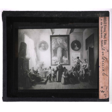 L'Art français du XIXe siècle d'après les collections du Grand-Palais (Exposition universelle de 1900). I Première moitié du siècle. Granet. Intérieur d'une salle d'asile. 
