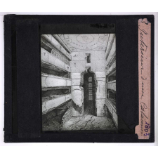 Les Catacombes de Rome. Intérieur d'une Catacombe.