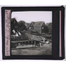 Habitation, maisons, hors série. Belgique-Hollande. Marken, le village, maisons de pêcheurs.