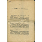 La Cathédrale de Reims. Notices sur les vues.