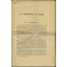 La Cathédrale de Reims. Notices sur les vues.