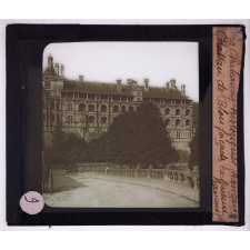 Châteaux historiques. Château de Blois façade extérieure François Ier.